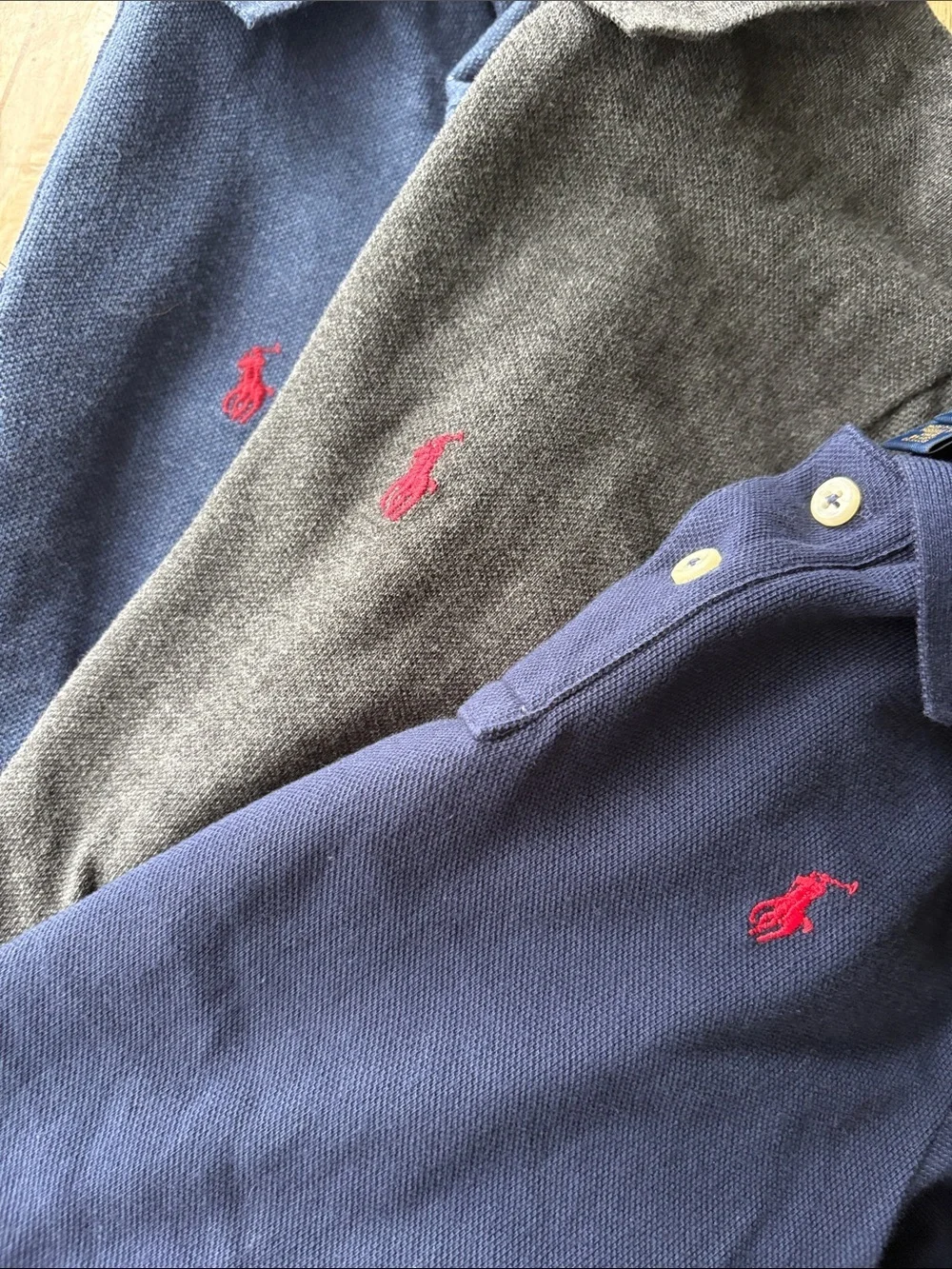 Ralph Lauren Boys Long-Sleeve Polo Shirts size 7/8